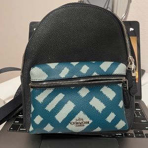 Coach backpack small really cute for a date out